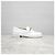 Chanel Mocassino Initial Patent Chain White - vista 13
