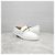 Chanel Mocassino Initial Patent Chain White - vista 3