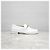 Chanel Mocassino Initial Patent Chain White - vista 5