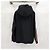 Gucci Anorak antivento nero con logo Web e Three-Stripes - vista 2
