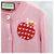 Gucci Rosa Cardigan mit Herz-Logo XS - Ansicht 4