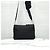 Prada Borsa a tracolla pouch in nylon Saffiano con logo triangolare - vista 13