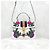 Gucci Borsa a tracolla e a mano a tre strisce con ricamo floreale - vista 11