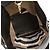Burberry Borsa Hobo Ashby Medium in tela nera - vista 10