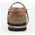 Burberry Borsa Hobo Ashby Medium in tela nera - vista 2