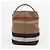 Burberry Borsa Hobo Ashby Medium in tela nera - vista 4