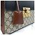 Padlock Gucci Borsa a mano e a tracolla GG Supreme con lucchetto - vista 15