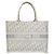Dior Borsa Book Tote Oblique Grigia Medium