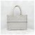 Dior Borsa Book Tote Oblique Grigia Medium - vista 3