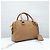 Prada Borsa a spalla Bauletto Vitello Phoenix Caramel - vista 14