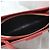 Prada Brush Leder-Tote Bag mit rosa Dreiecks-Logo - Ansicht 14