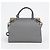 Gucci GG Marmont Mini Lederhandtasche Grau - Ansicht 3