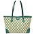 Gucci Ophidia Shopper Schultertasche Medium aus Raffia