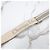 Dior Grauer bestickter Canvas-Schultergurt mit Ring - Ansicht 3