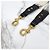 Dior Grauer bestickter Canvas-Schultergurt mit Ring - Ansicht 4