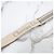 Dior Grauer bestickter Canvas-Schultergurt mit Ring - Ansicht 8