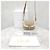 Dior Picca borsa a tracolla in shearling beige - vista 10