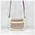 Dior Picca borsa a tracolla in shearling beige - vista 13