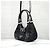 Prada Borsa Moon in nylon e pelle - vista 12