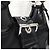 Prada Borsa Moon in nylon e pelle - vista 15