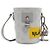 Bucket Louis Vuitton Borsa a secchiello Nano Monogram Chalk Grigia a tracolla