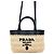 Prada Mini borsa tote in pelle crochet
