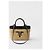 Prada Mini borsa tote in pelle crochet - vista 10