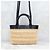 Prada Mini borsa tote in pelle crochet - vista 13