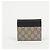 Gucci Portafoglio Piccolo GG Supreme Canvas Nero - vista 4