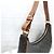 Céline Borsa Aby in tela Triope Taupe - vista 5
