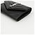 Autre Marque Cassandra Matelassé Small Envelope Wallet Schwarz Silber - Ansicht 13