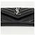 Autre Marque Cassandra Matelassé Small Envelope Wallet Schwarz Silber - Ansicht 4