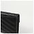 Autre Marque Cassandra Matelassé Small Envelope Wallet Schwarz Silber - Ansicht 9