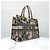 Dior Borsa Book Tote Medium Beige Multicolor Ricamo Jardin D'hiver - vista 13