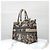 Dior Borsa Book Tote Medium Beige Multicolor Ricamo Jardin D'hiver - vista 2