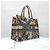 Dior Borsa Book Tote Medium Beige Multicolor Ricamo Jardin D'hiver - vista 4