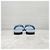 Fendi Slippers Sandali Baguette blu - vista 3