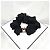 Céline Scrunchie Triomphe in seta e cristalli finitura dorata - vista 10