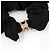 Céline Scrunchie Triomphe in seta e cristalli finitura dorata - vista 13