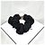 Céline Scrunchie Triomphe in seta e cristalli finitura dorata - vista 3