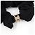 Céline Scrunchie Triomphe in seta e cristalli finitura dorata - vista 4