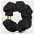Céline Scrunchie Triomphe in seta e cristalli finitura dorata - vista 7