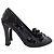 Céline Lackschuhe mit Schleife und Absatz - Ansicht 2