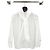 Louis Vuitton Camicia bianca con monogramma fil coupé e fiocco da donna