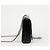 Autre Marque Borsa a tracolla media Kate Tassel Croc Nero Argento - vista 5