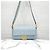 Fendi Borsa a spalla Medium in pelle Nappa embossed FF Blu - vista 11