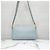 Fendi Borsa a spalla Medium in pelle Nappa embossed FF Blu - vista 13