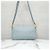 Fendi Borsa a spalla Medium in pelle Nappa embossed FF Blu - vista 3