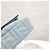 Fendi Borsa a spalla Medium in pelle Nappa embossed FF Blu - vista 8