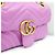 Gucci Borsa a spalla mini con catena Marmont Matelassé Rosa - vista 5